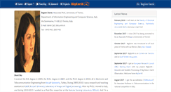 Desktop Screenshot of begumdemir.com