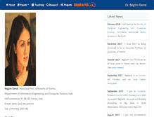 Tablet Screenshot of begumdemir.com